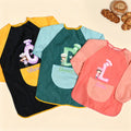 Personaliza el gorro de cocinero Delantal impermeable de manga larga con iniciales y bolsillo Pintar Hornear Regalo esencial de cumpleaños para niño