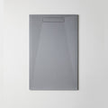 BATHME ZERO PLUS Plato de Ducha Rectangular Gel Coat Color Gris