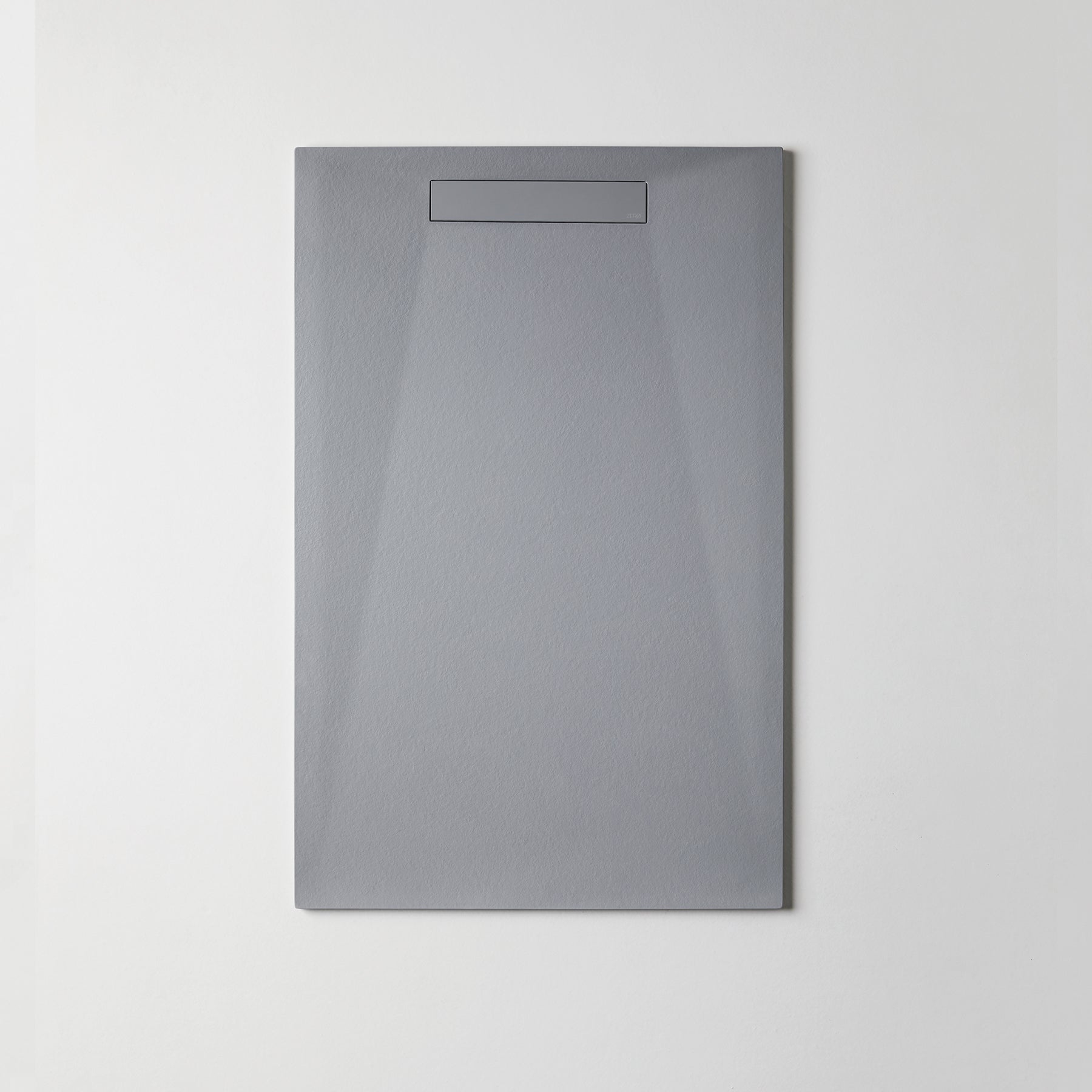 BATHME ZERO PLUS Plato de Ducha Rectangular Gel Coat Color Gris