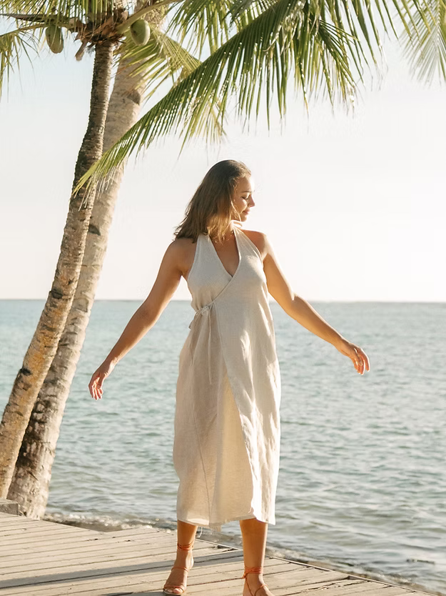 ELIS WRAP DRESS