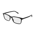 Gucci Black Rectangular Frame Eyeglasses — Black