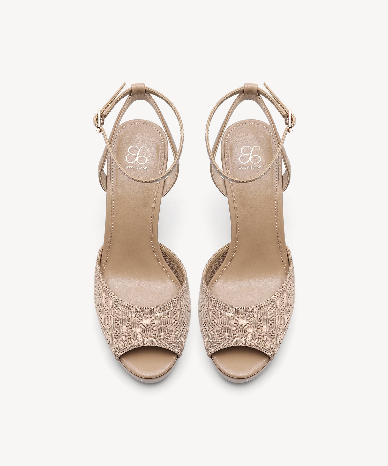 GlamStride Platform Stiletto Sandal