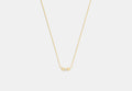 COACH® Women's Collar Con Colgante Rondelle De Perla Y Cubos en Blanco | Métal