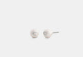 COACH® Women's Pendientes Tipo Dormilona De Perla De Firma | Métal