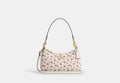 COACH® Women's Bolso De Hombro Teri Con Estampado De Cerezas en Blanco | Cuir