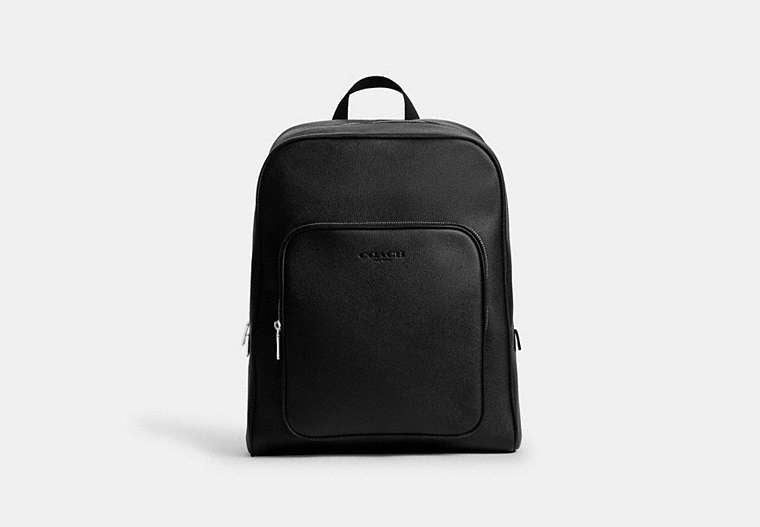 COACH® Men's Mochila Aiden en Negro | Cuir