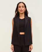 chaleco hana negro ▢