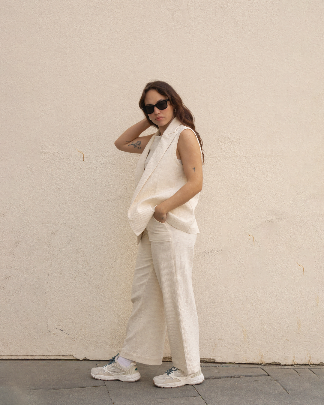 pantalón mía crudo ◎