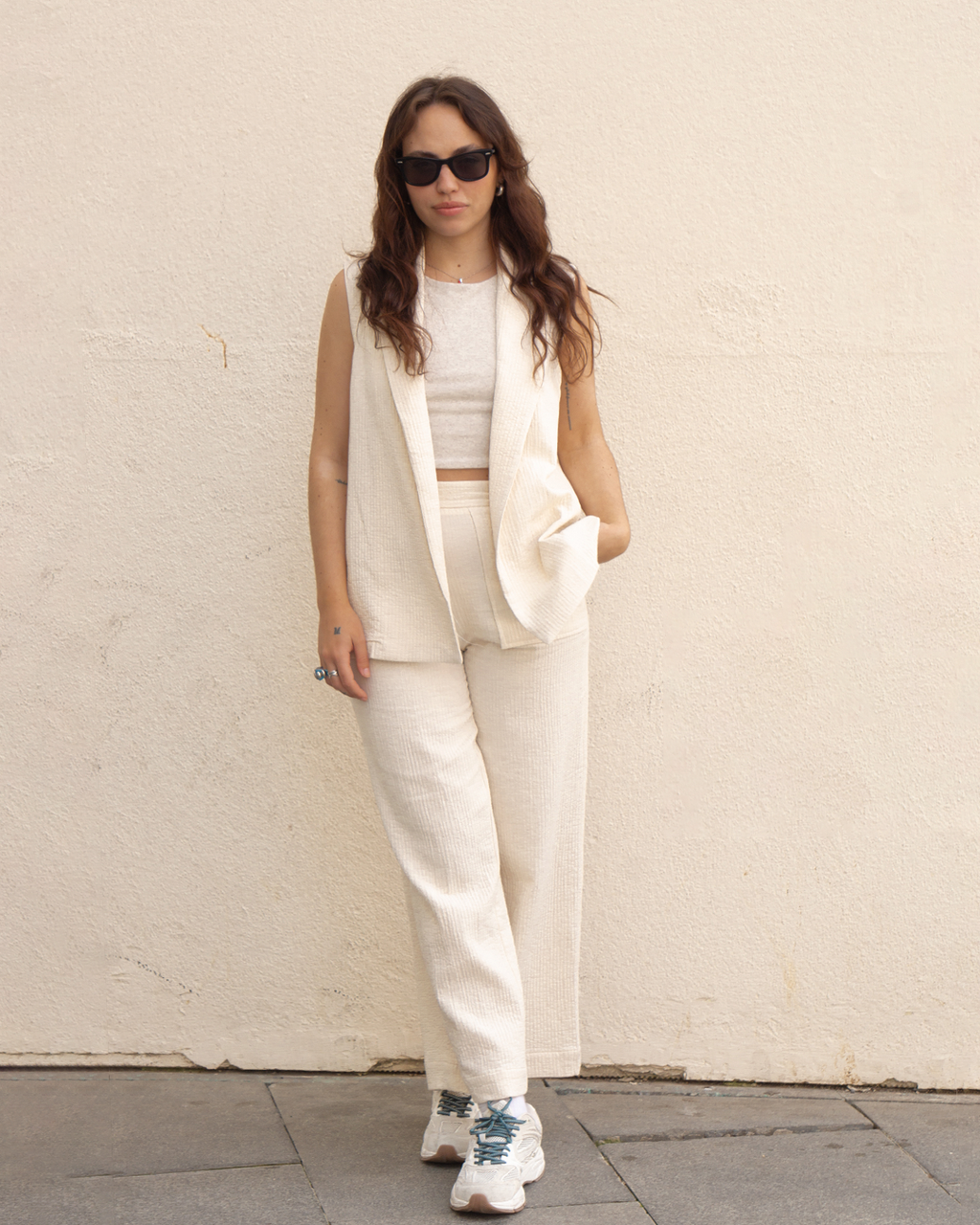 pantalón mía crudo ◎