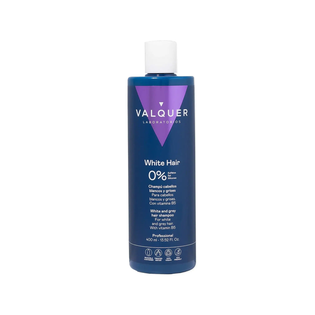 Champú Cabello Blanco y Gris – 0% Sin Sulfatos