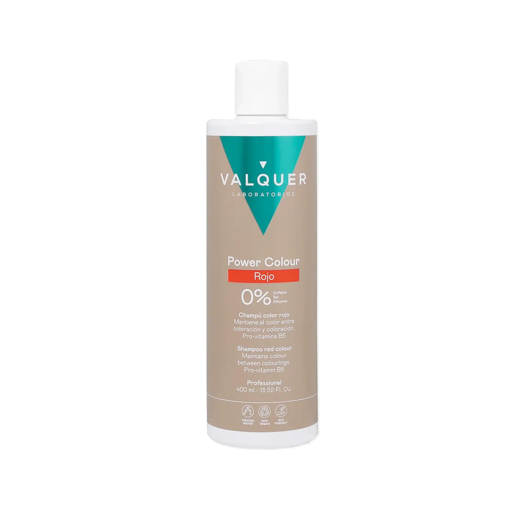 Champú color Rojo - Power Color - 400 ml