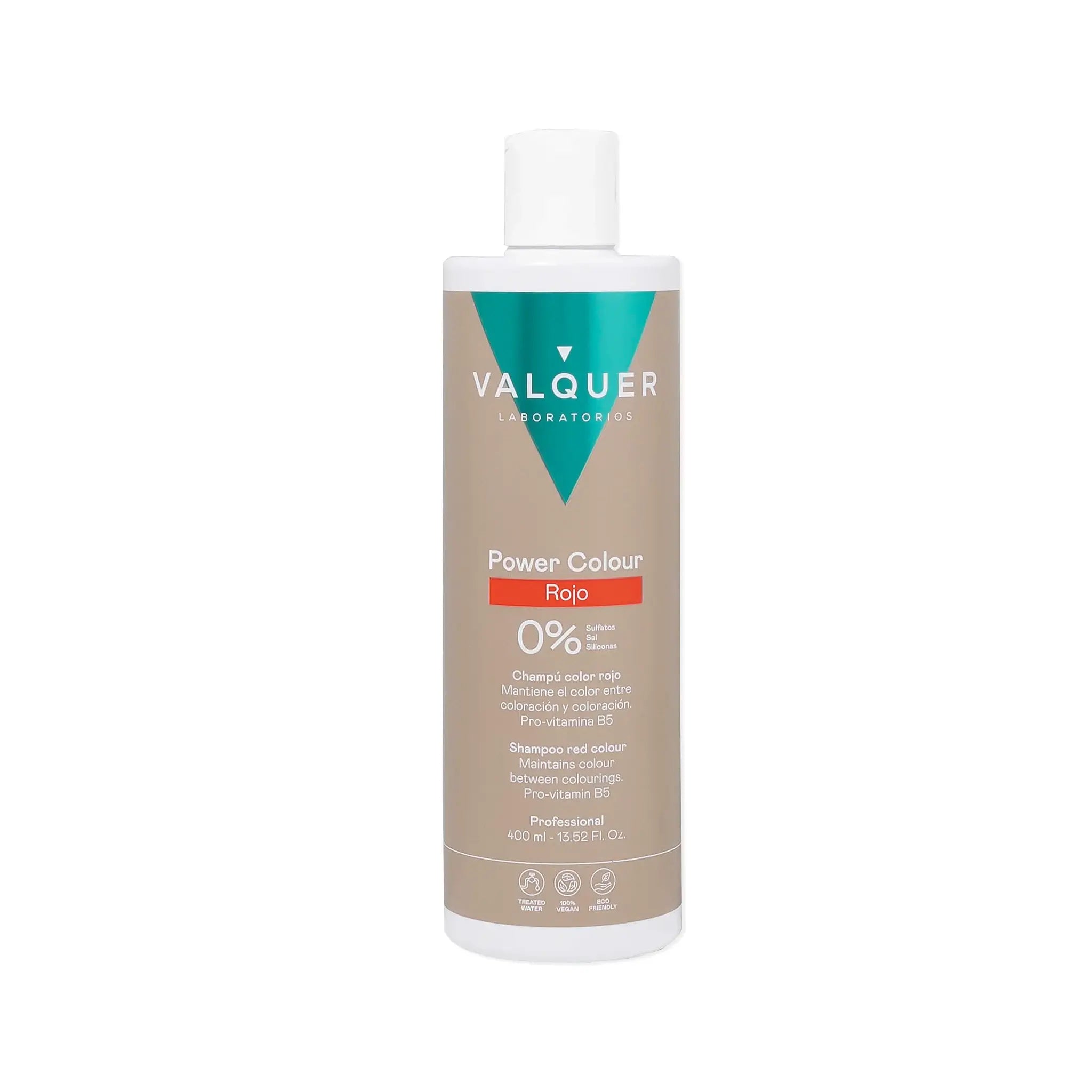 Champú color Rojo - Power Color - 400 ml