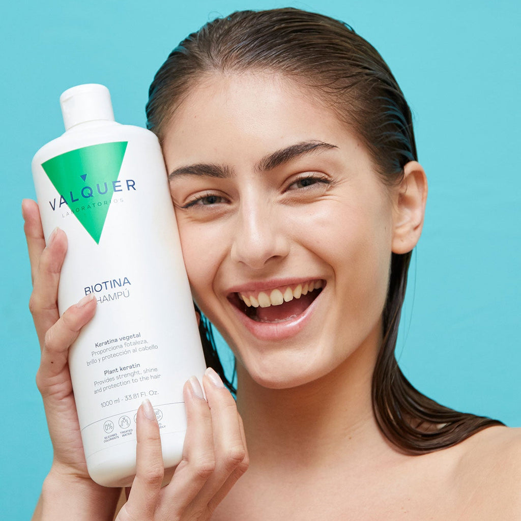 Champú con Biotina & Keratina - 1000ml