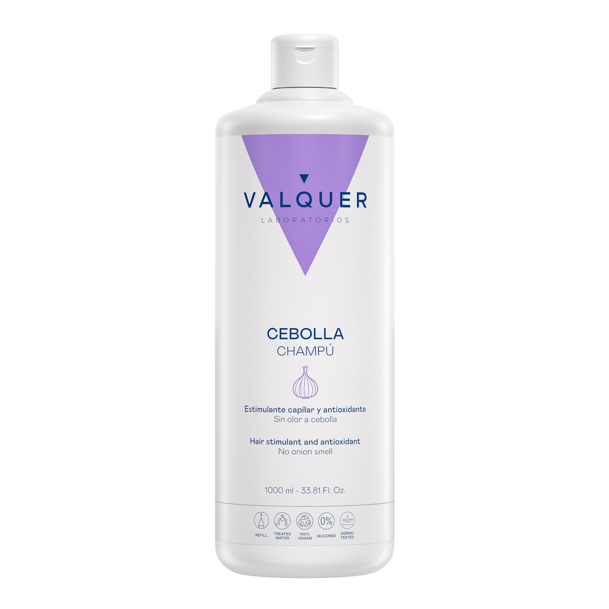 Champú de Cebolla - Revitalizante, antioxidante y purificante