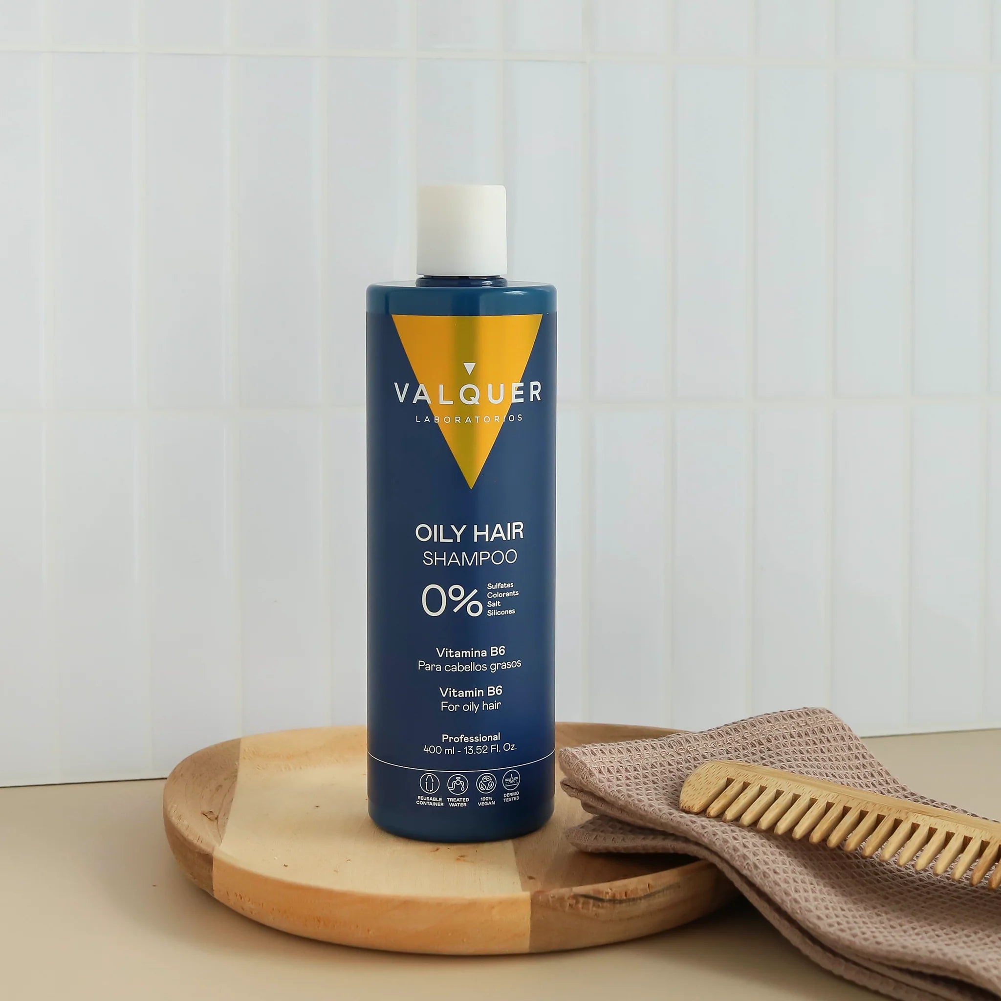 Champú para Cabello Graso - 0% Sin Sulfatos