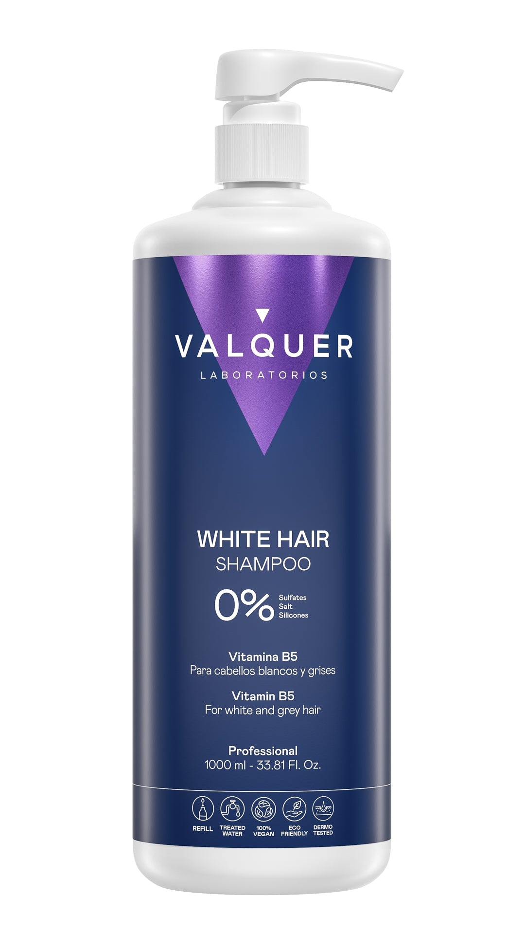 Champú Cabello Blanco y Gris – 0% Sin Sulfatos