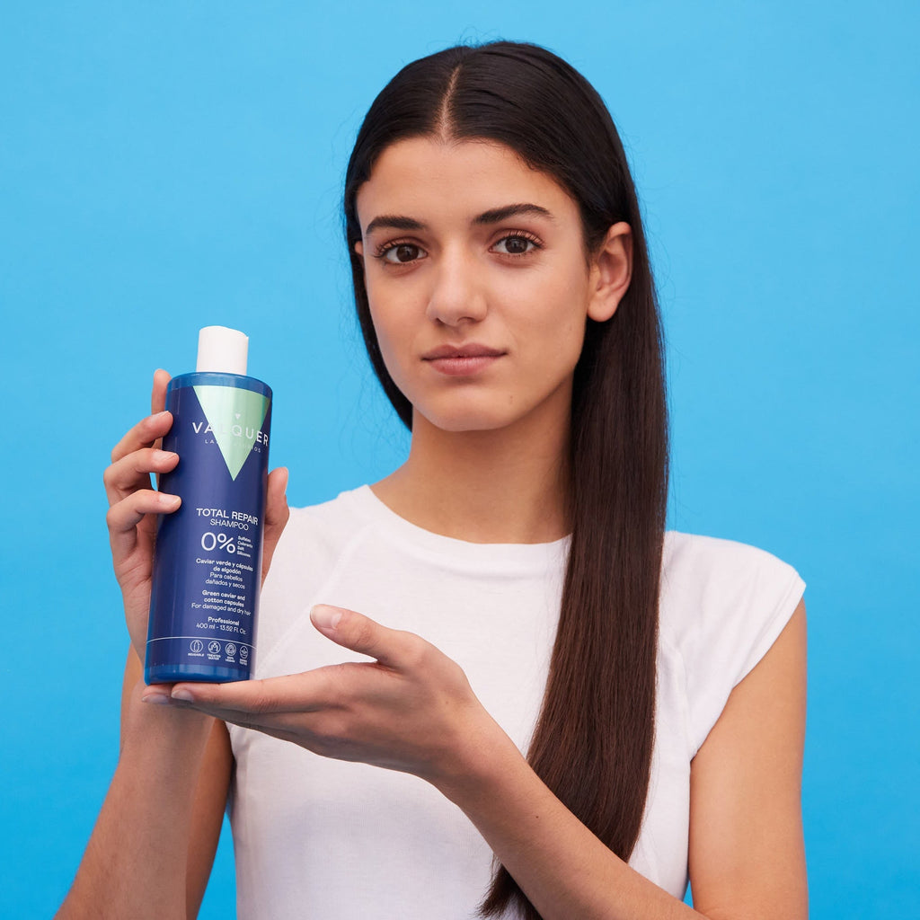Champú Reparador para cabello dañado - 0% Sin Sulfatos