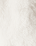 Chaqueta de sherpa blanco