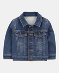 Chaqueta denim clásica con bolsillos