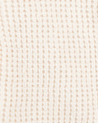 Chaqueta punto canalé capucha diseño oso