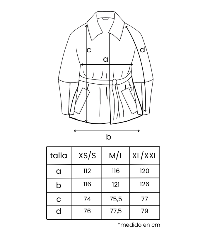 chaqueta lía pana navy ✳