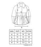 chaqueta lía pana navy ✳