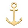 Gold Anchor Pendant