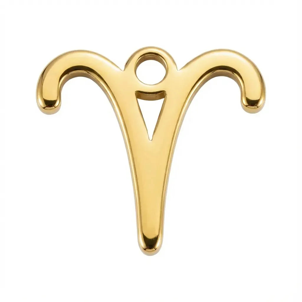 Colgante de oro Aries