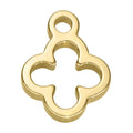 Dije de trébol de oro