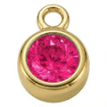 July Ruby - Colgante de Oro