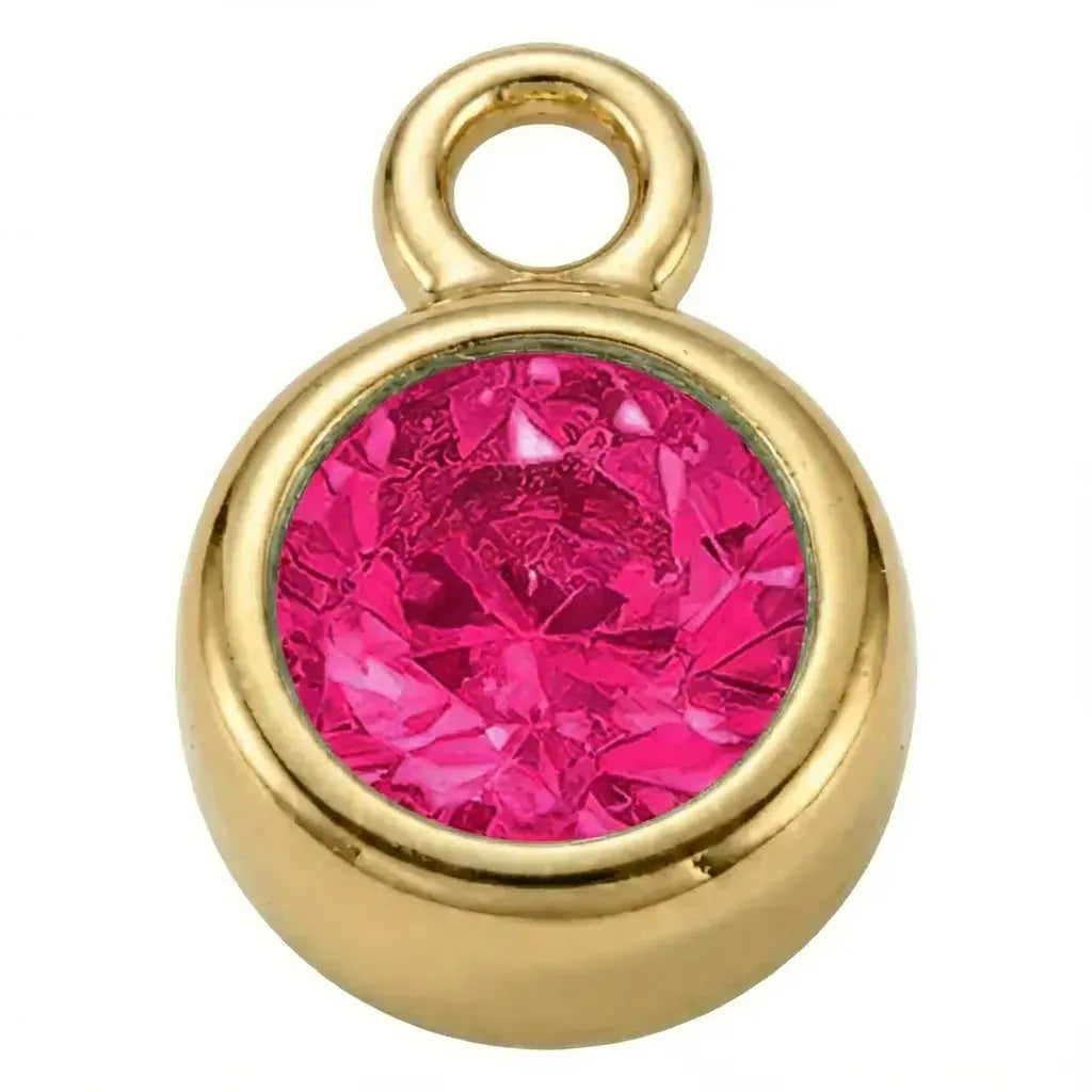 July Ruby - Colgante de Oro