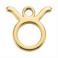 Gold Taurus Pendant