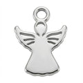 Silver Angel Symbol Charm
