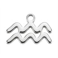 Colgante de plata Acuario