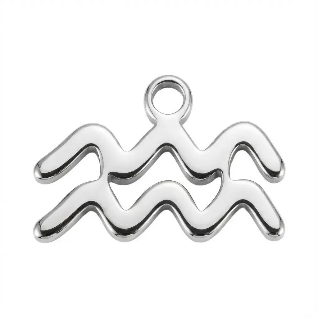 Colgante de plata Acuario