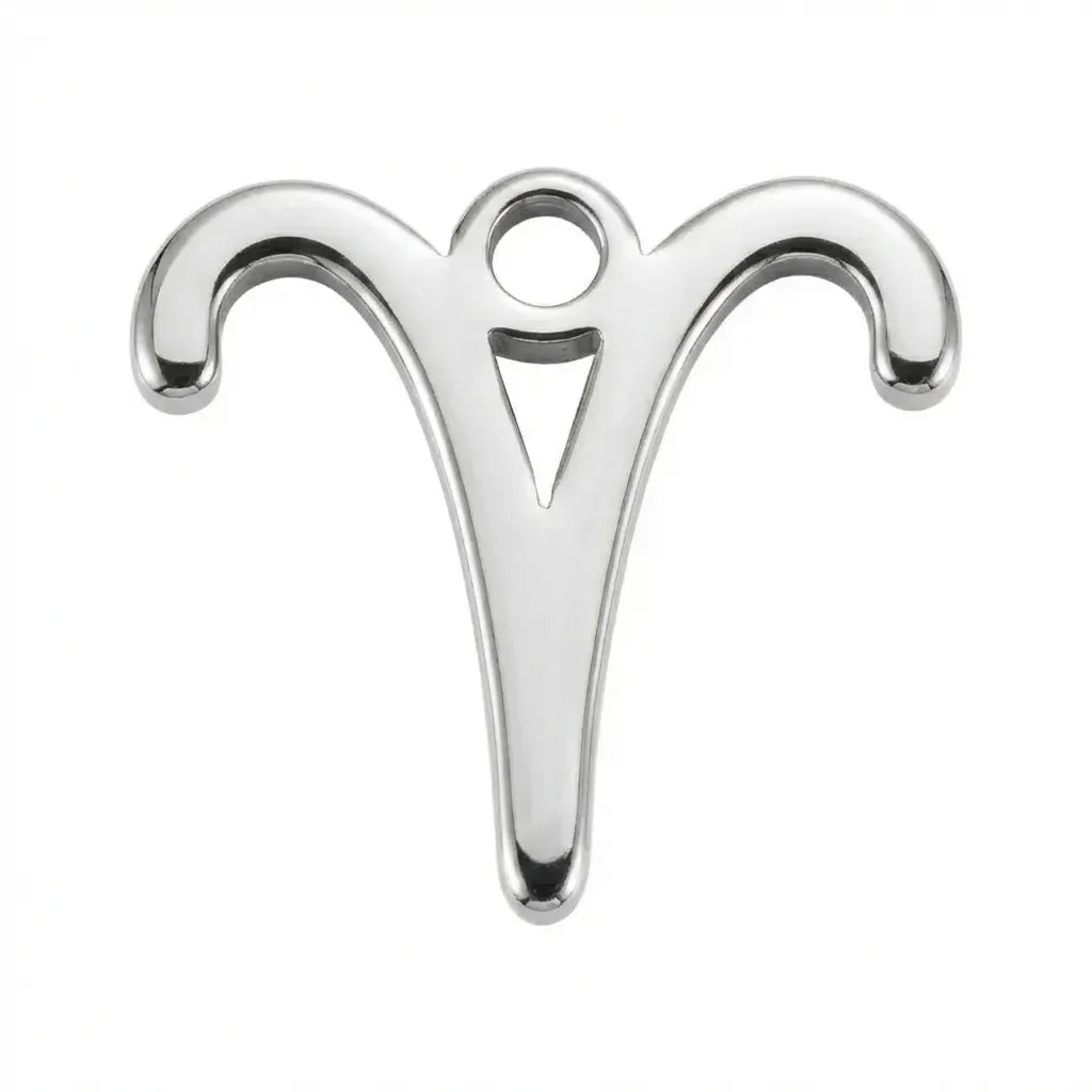 Silver Aries Pendant
