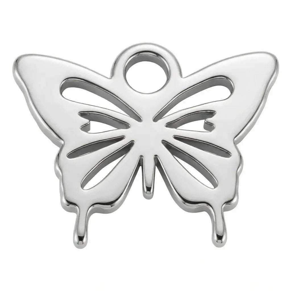 Silver Butterfly Pendant