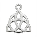 Colgante de nudo celta de plata