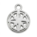 Silver Compass Pendant