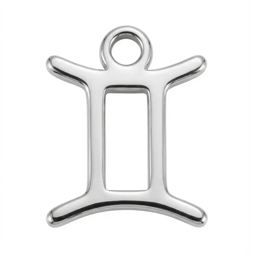 Silver Gemini Pendant