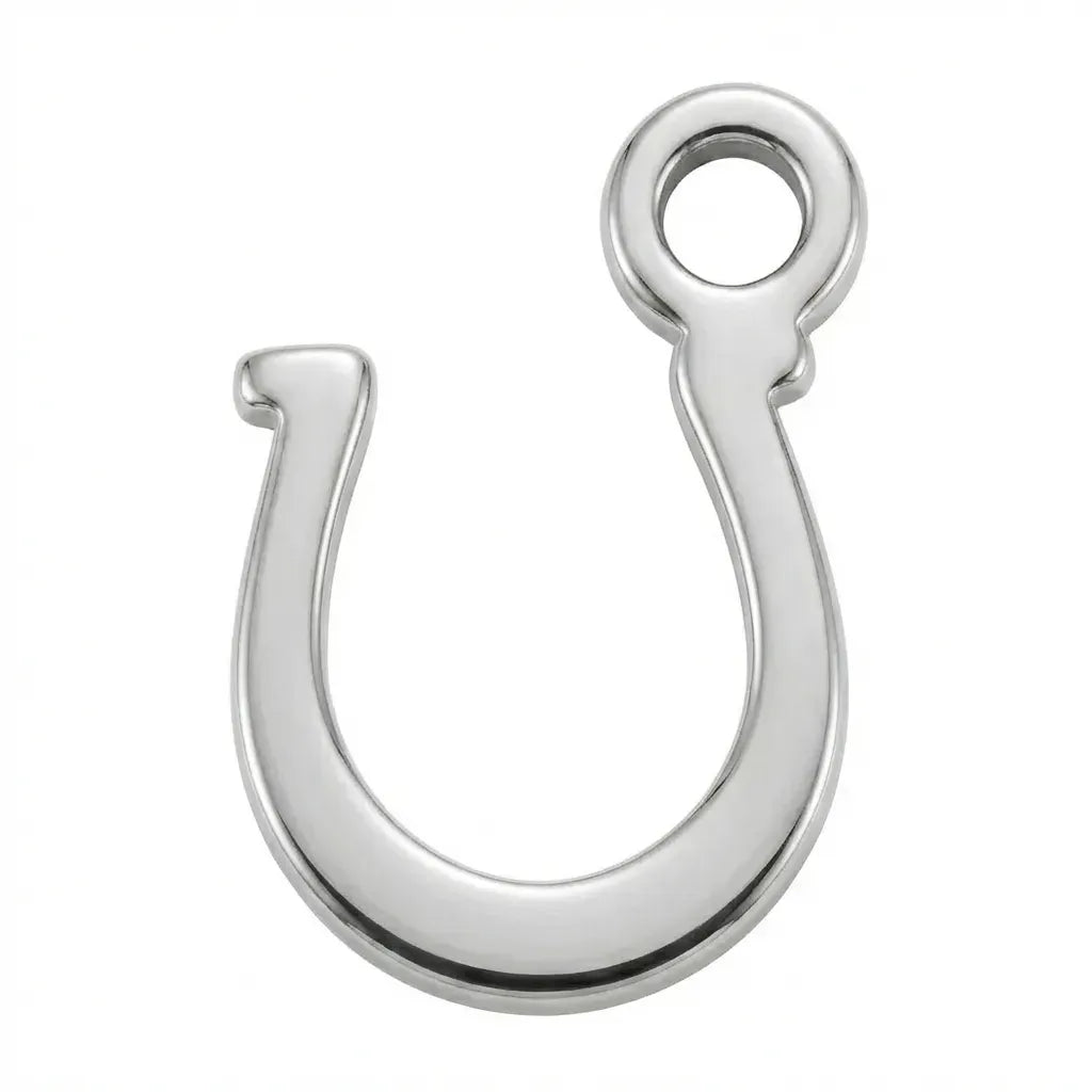 Silver Horseshoe Pendant