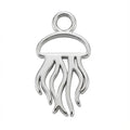 Silver Jellyfish Animal Kids Charm