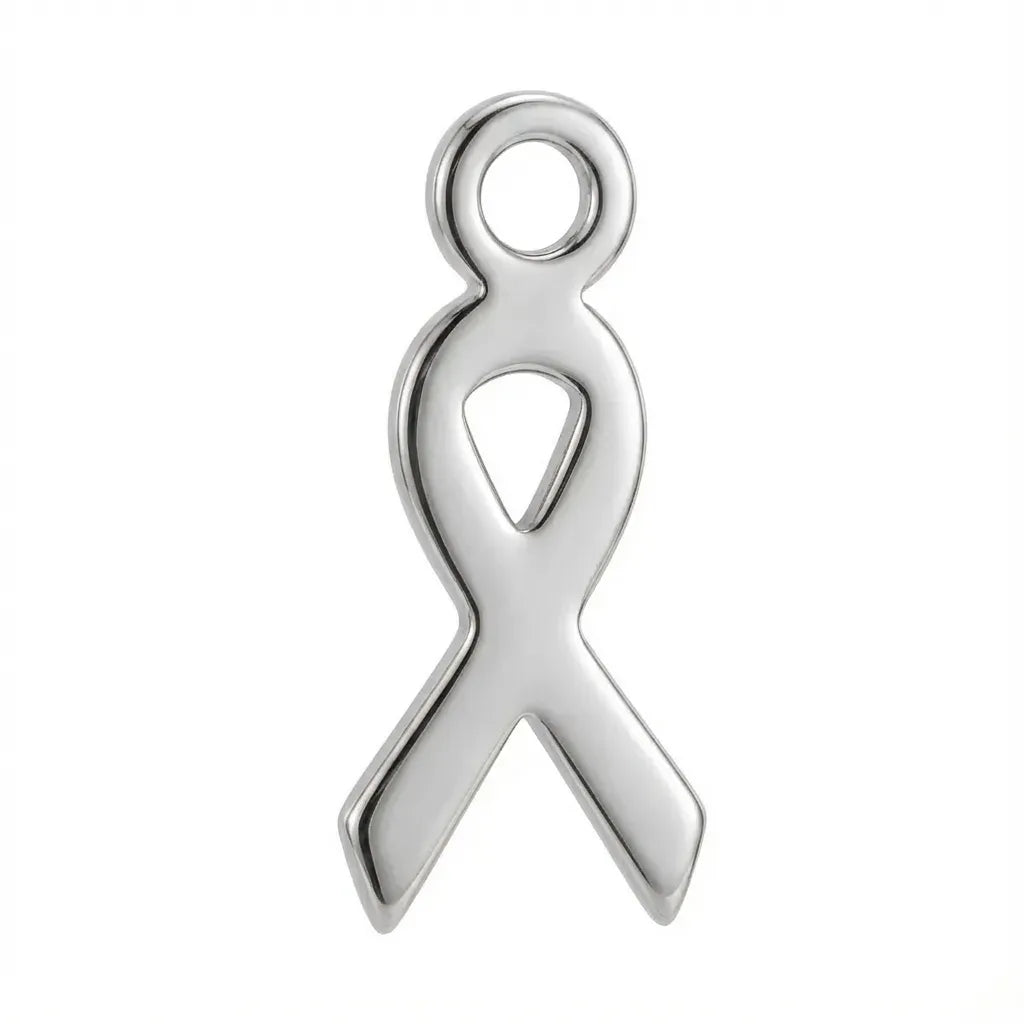 Silver Ribbon Pendant