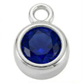 Silver - September Sapphire Birthstone