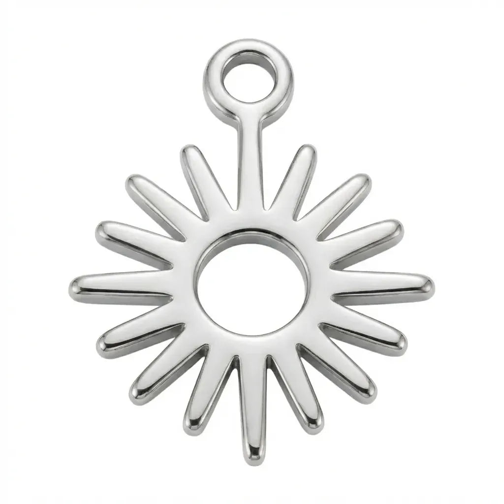 Silver Sun Pendant