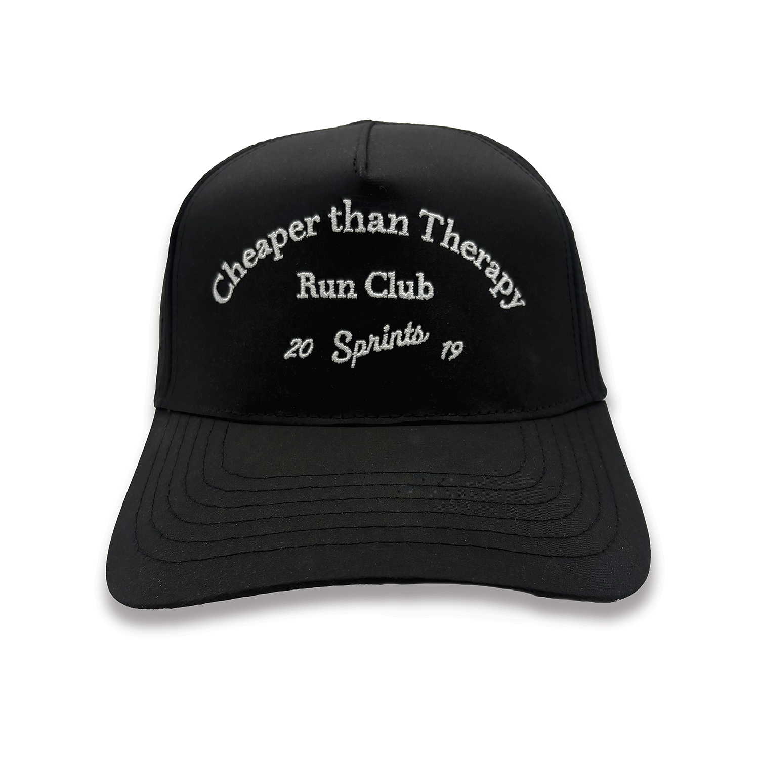 Sprints Cheaper Than Therapy Black VP Hat (Unisex)