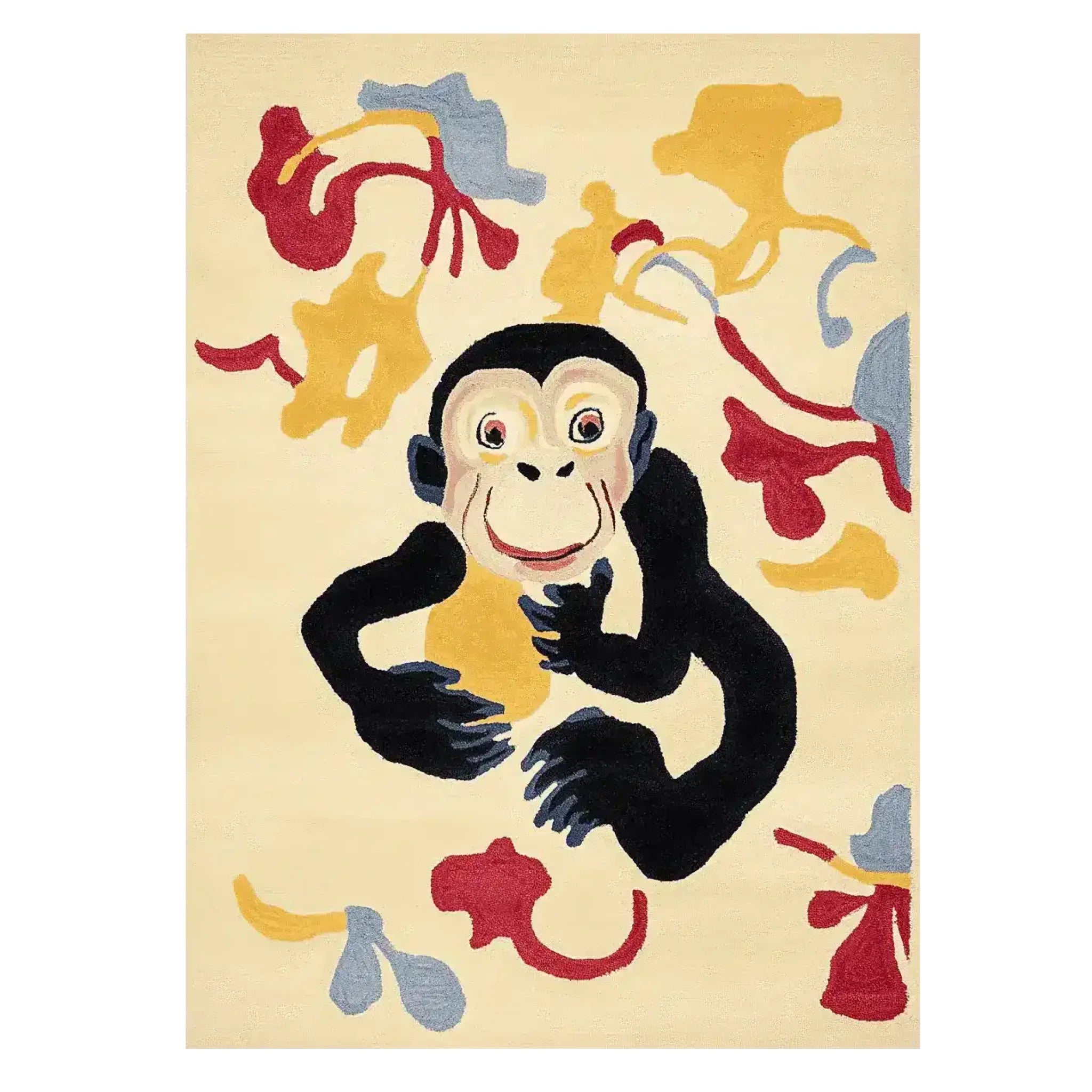 Cheeky Monkey Joy Hand Tufted Rug