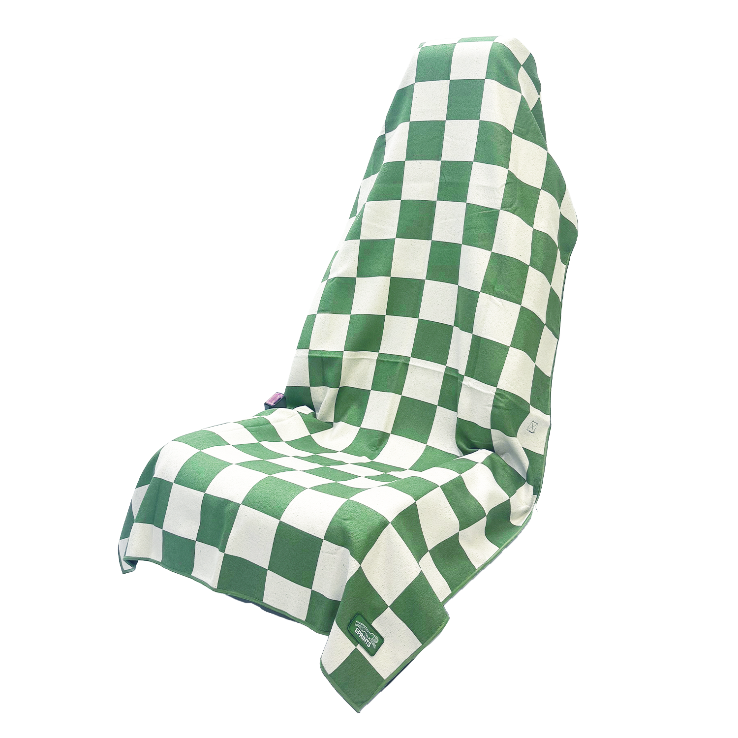 Sprints Chess Not Checkers Car Seat Cover Towel w/ Snaps