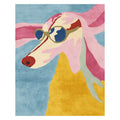 Chic Doggy Days Hand Tufted Rug