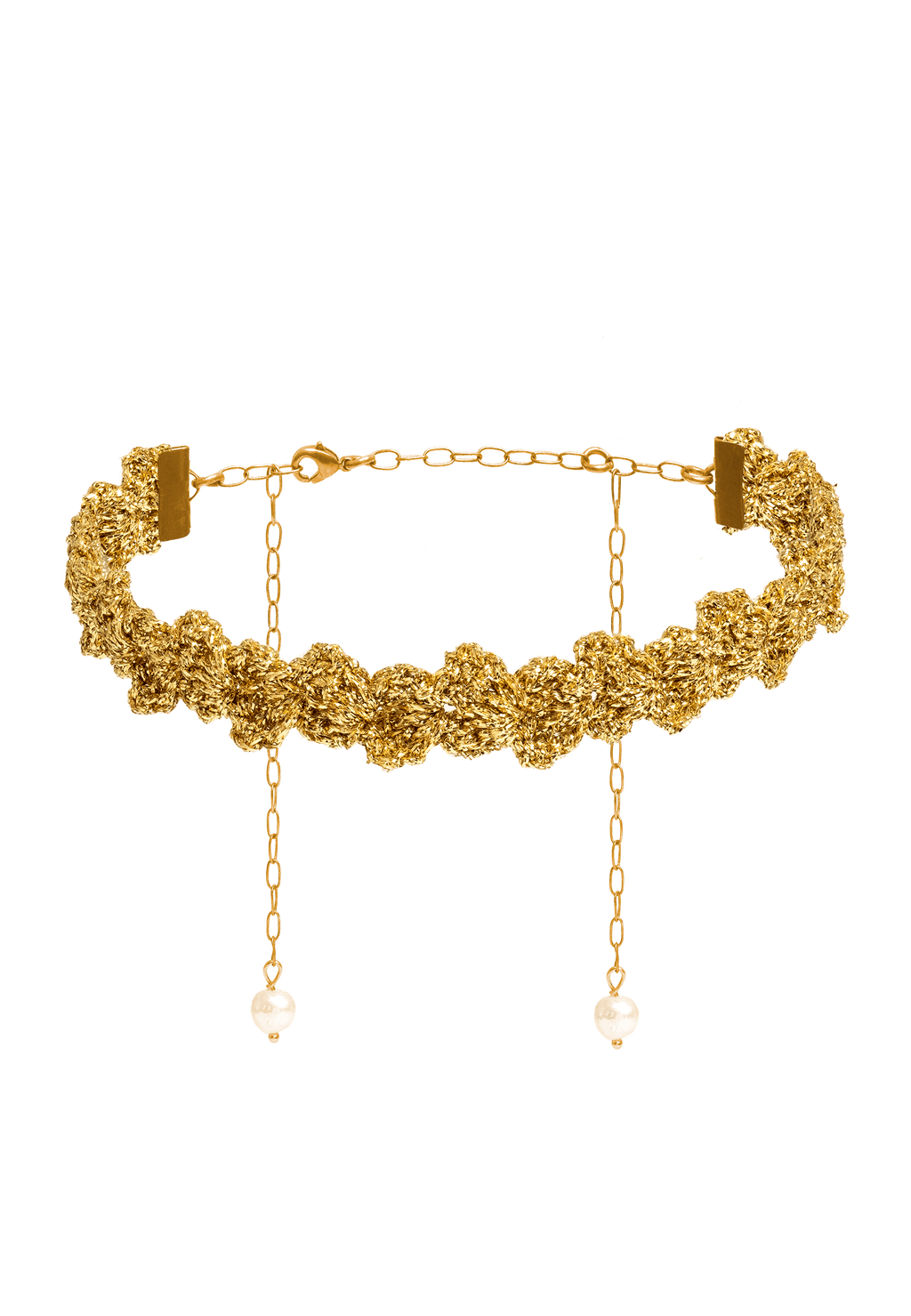 Choker Spike Pitiusas Dorado